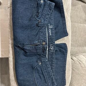 LOFT Indigo Denim Trousers